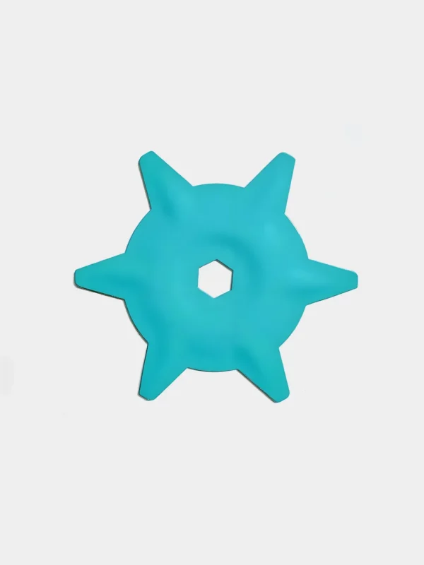 Replacement Star-shaped Lawn Mower Blade, High Carbon Steel Material